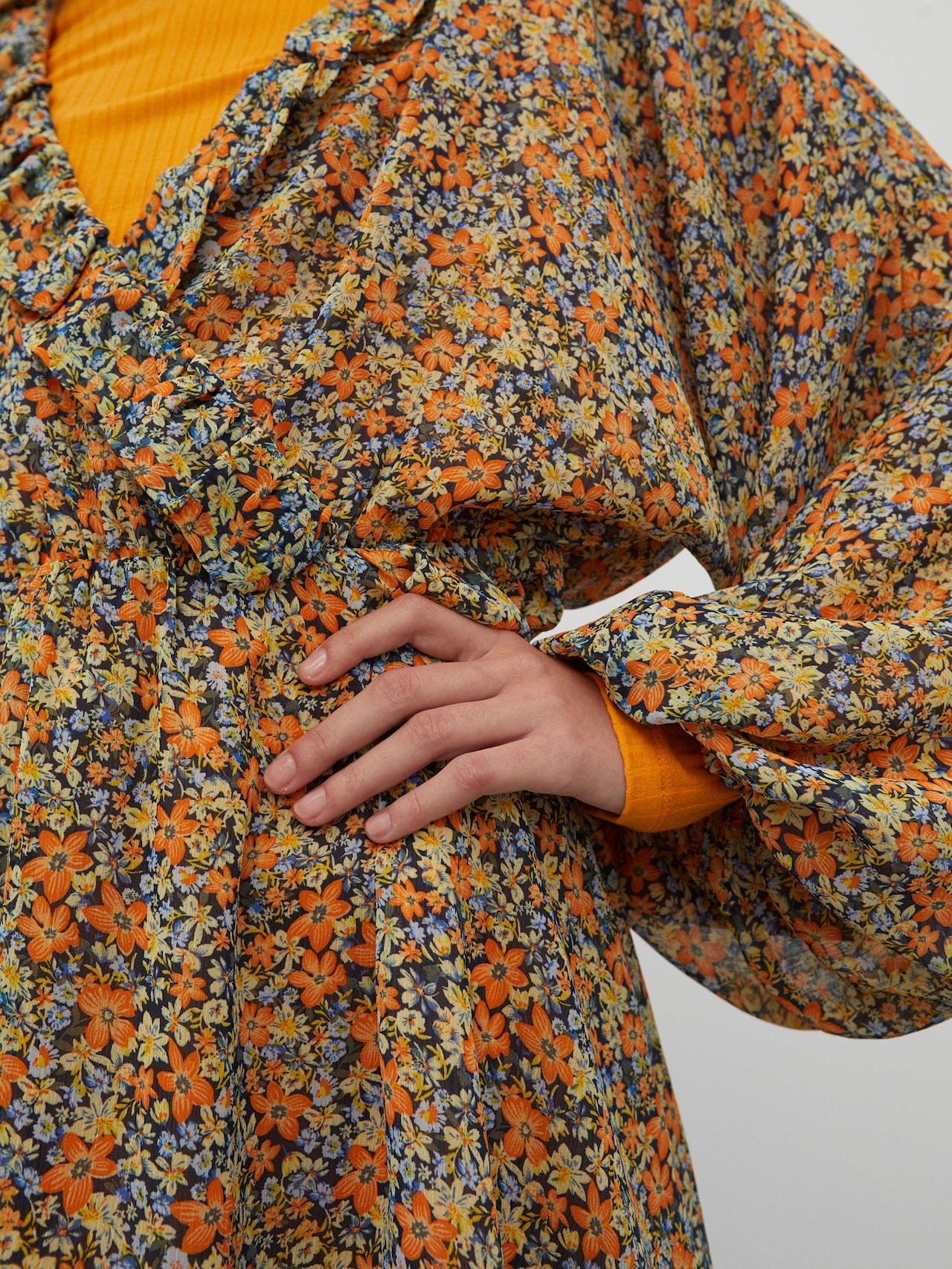 EDITED Produits Robe 'Katinka' mélange de couleurs