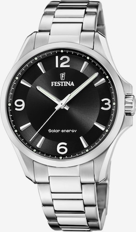 FESTINA Analoog horloge in Zwart: voorkant