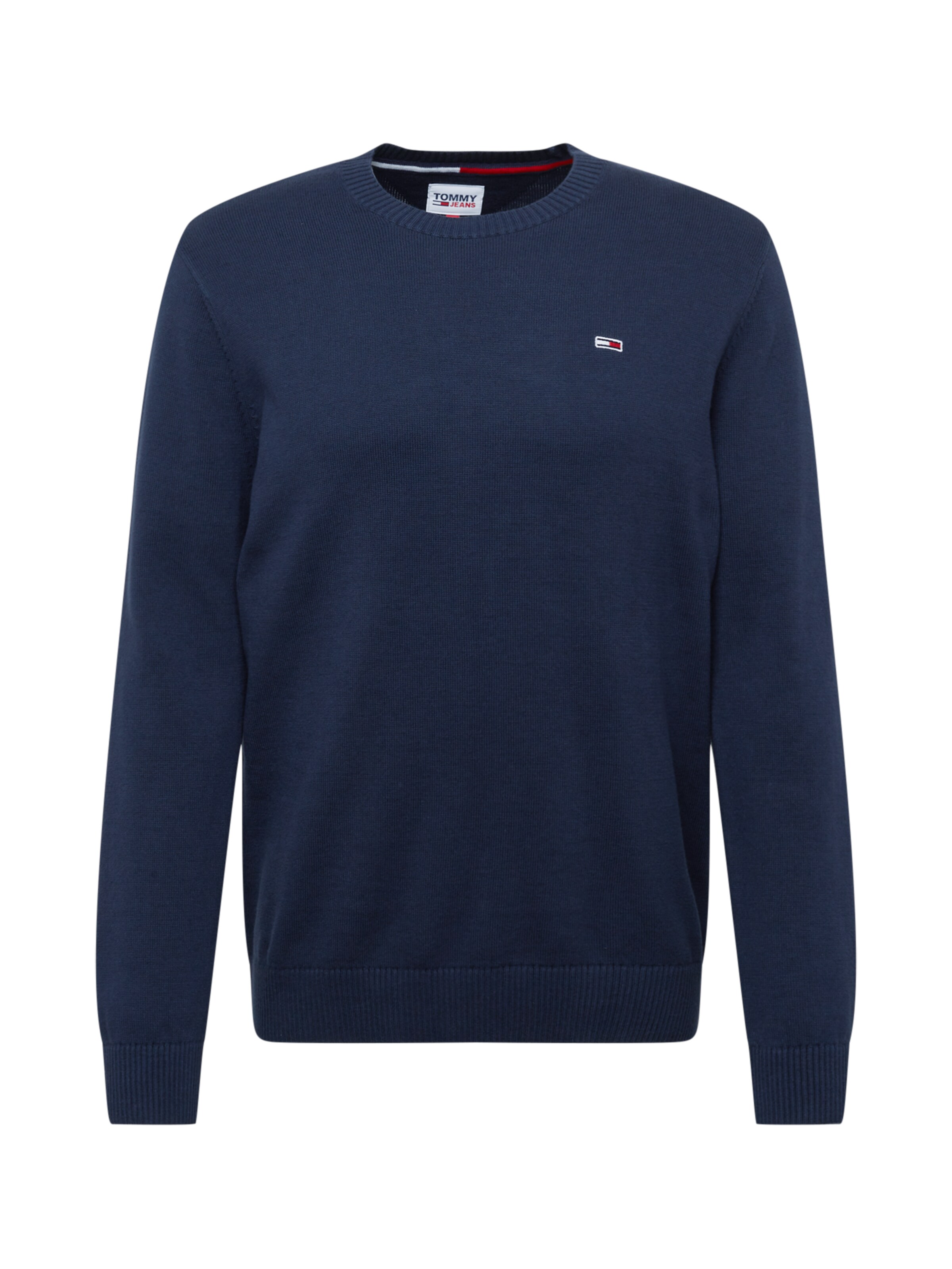 Tommy Jeans Pullover 'Essential' in Blau: Vorderseite
