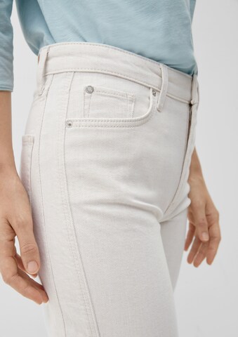 Bootcut Jean s.Oliver en blanc