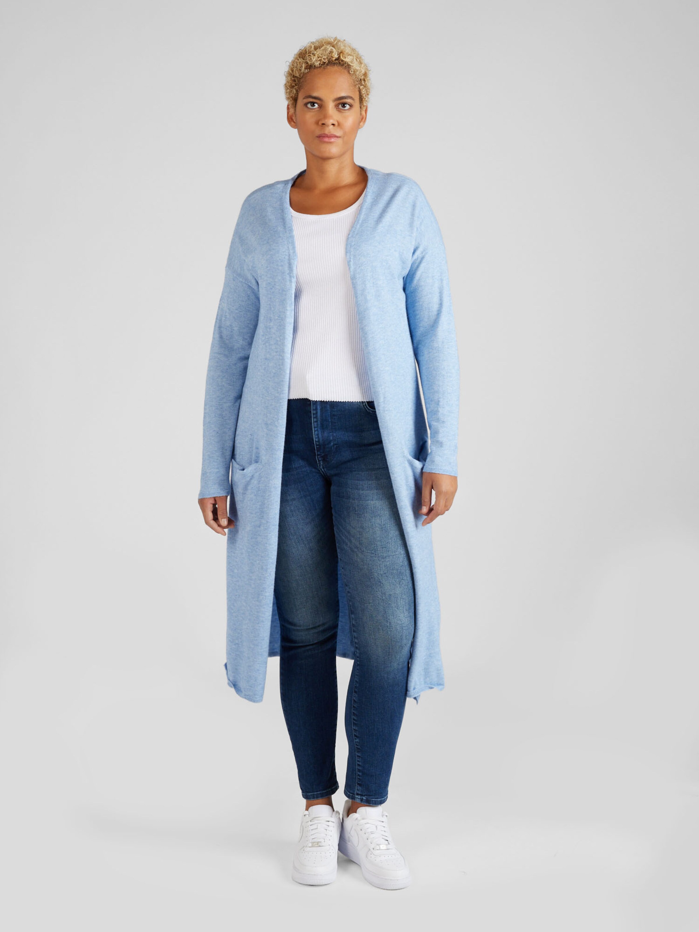 Light blue shop duster cardigan