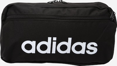 Borsetă sport 'LINEAR' ADIDAS PERFORMANCE pe negru / alb, Vizualizare produs