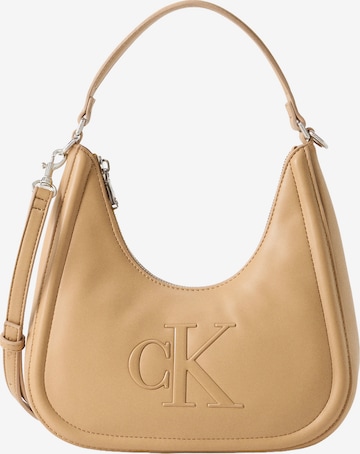 ruda Calvin Klein Rankinė ant peties: priekis