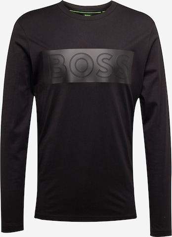 T-Shirt 'Togn1' BOSS Green en noir : devant