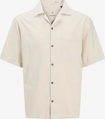 JACK & JONES Comfort Fit Skjorte 'JPRBLULUKE' i hvid: forside