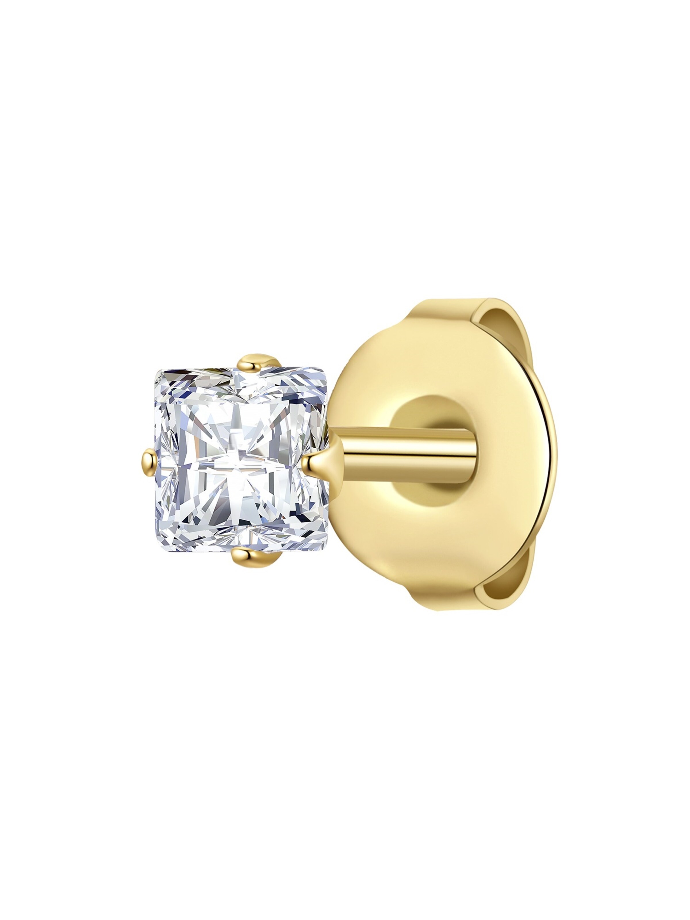 True Rebels Earring in Gold: front