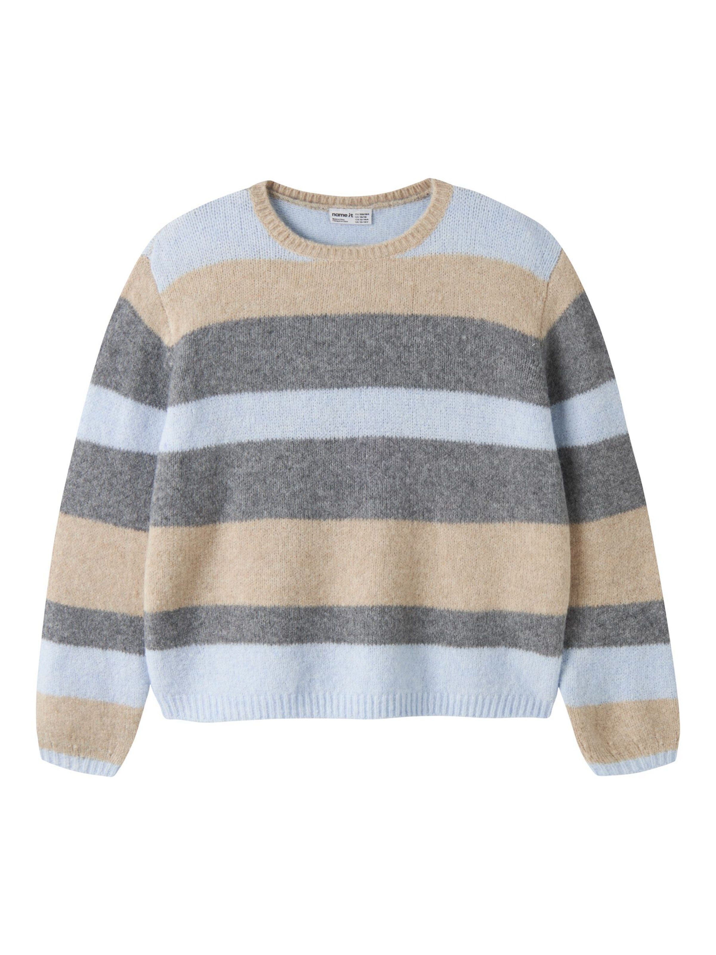 Pull-over NAME IT en bleu : devant