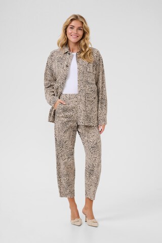 Kaffe Tapered Jeans 'KALisa' i grå