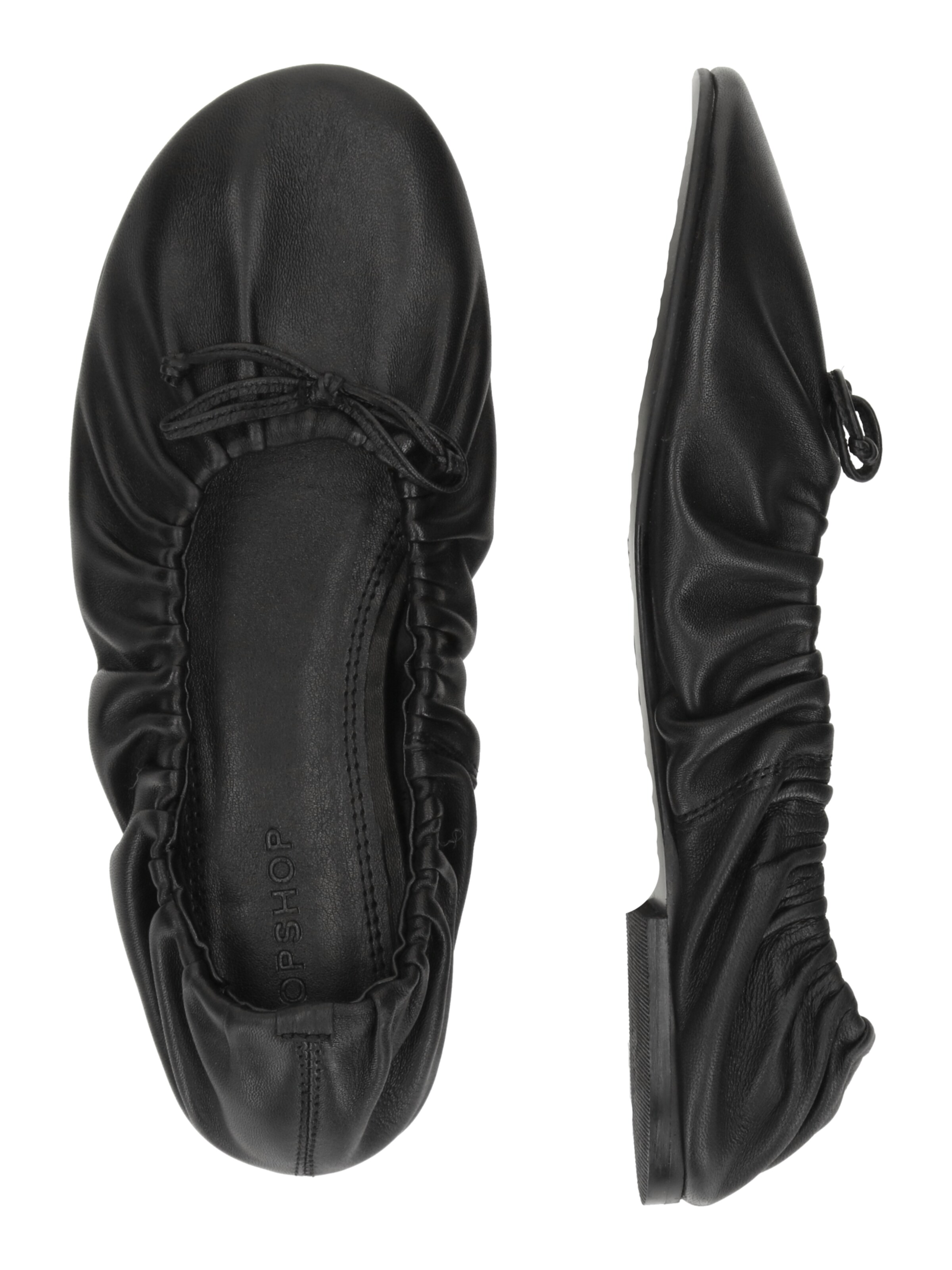 TOPSHOP Μπαλαρίνα 'Claire' σε μαύρο