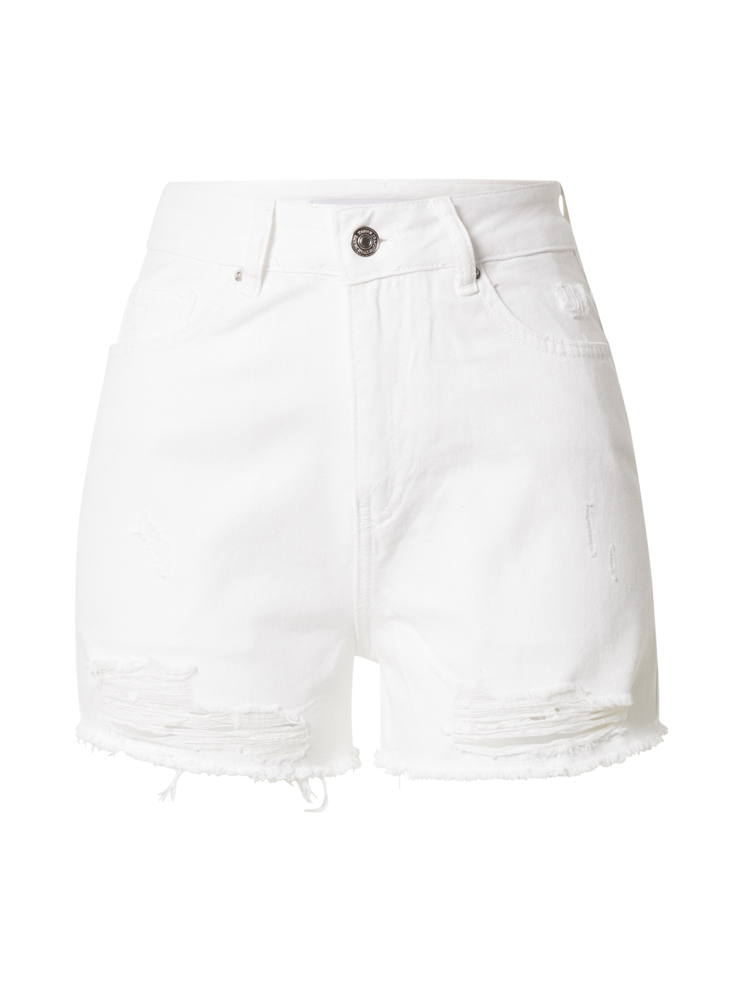 Frauen Jeans Koton Shorts in Weiß - OT02048
