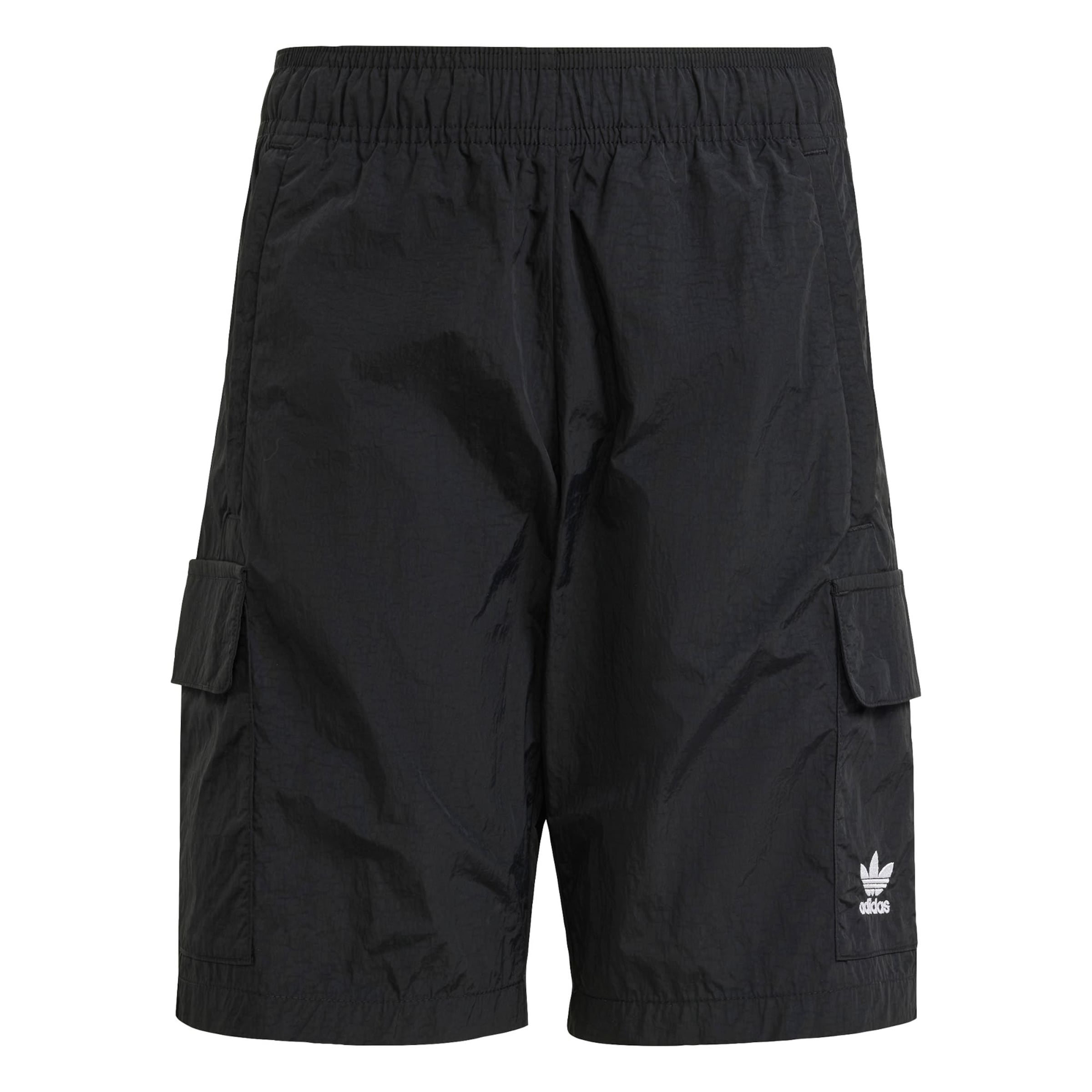 Pantaloni 'Cargo Shorts' di ADIDAS ORIGINALS in nero: frontale