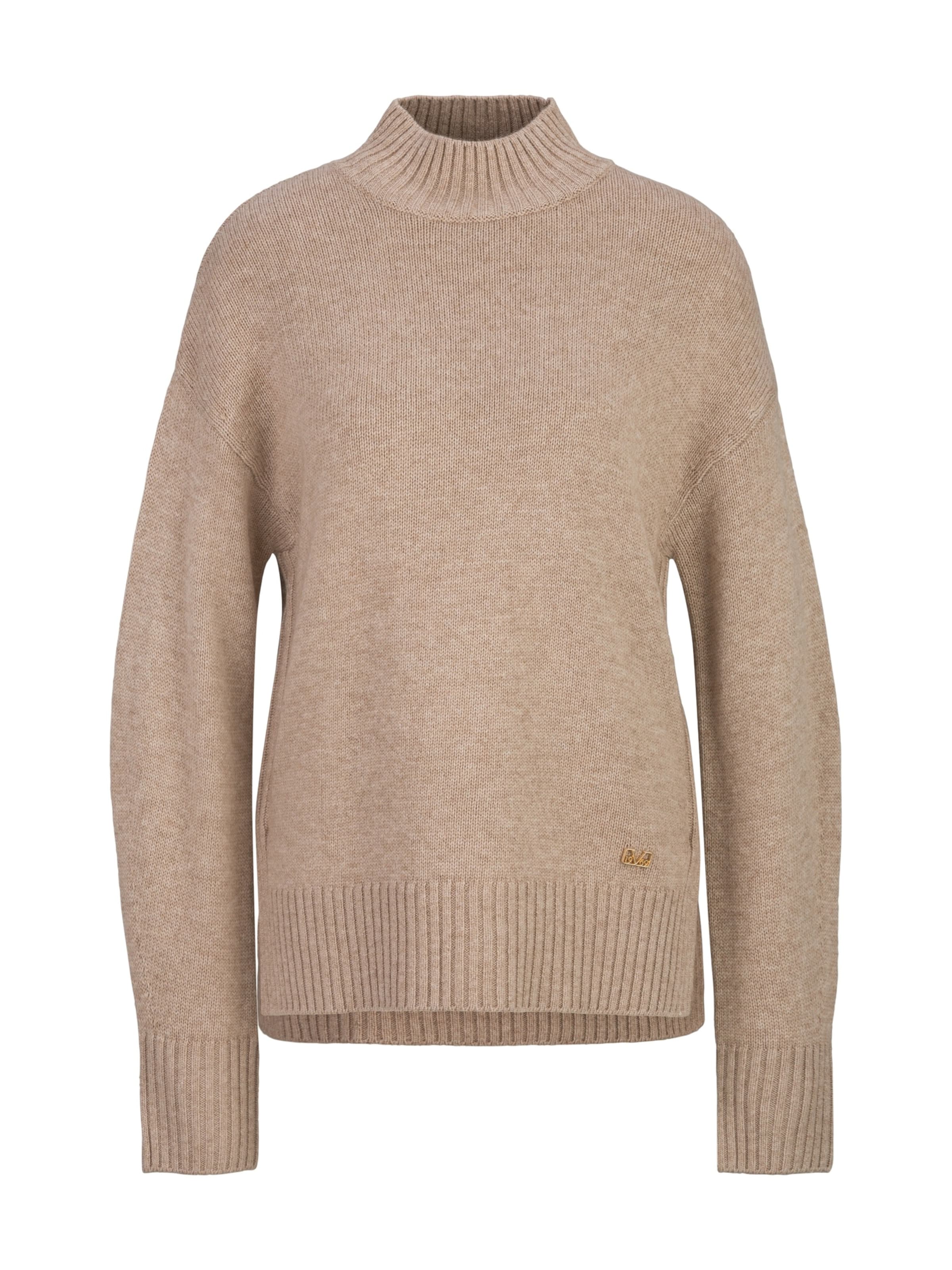 19V69 ITALIA Pullover in Beige: Vorderseite