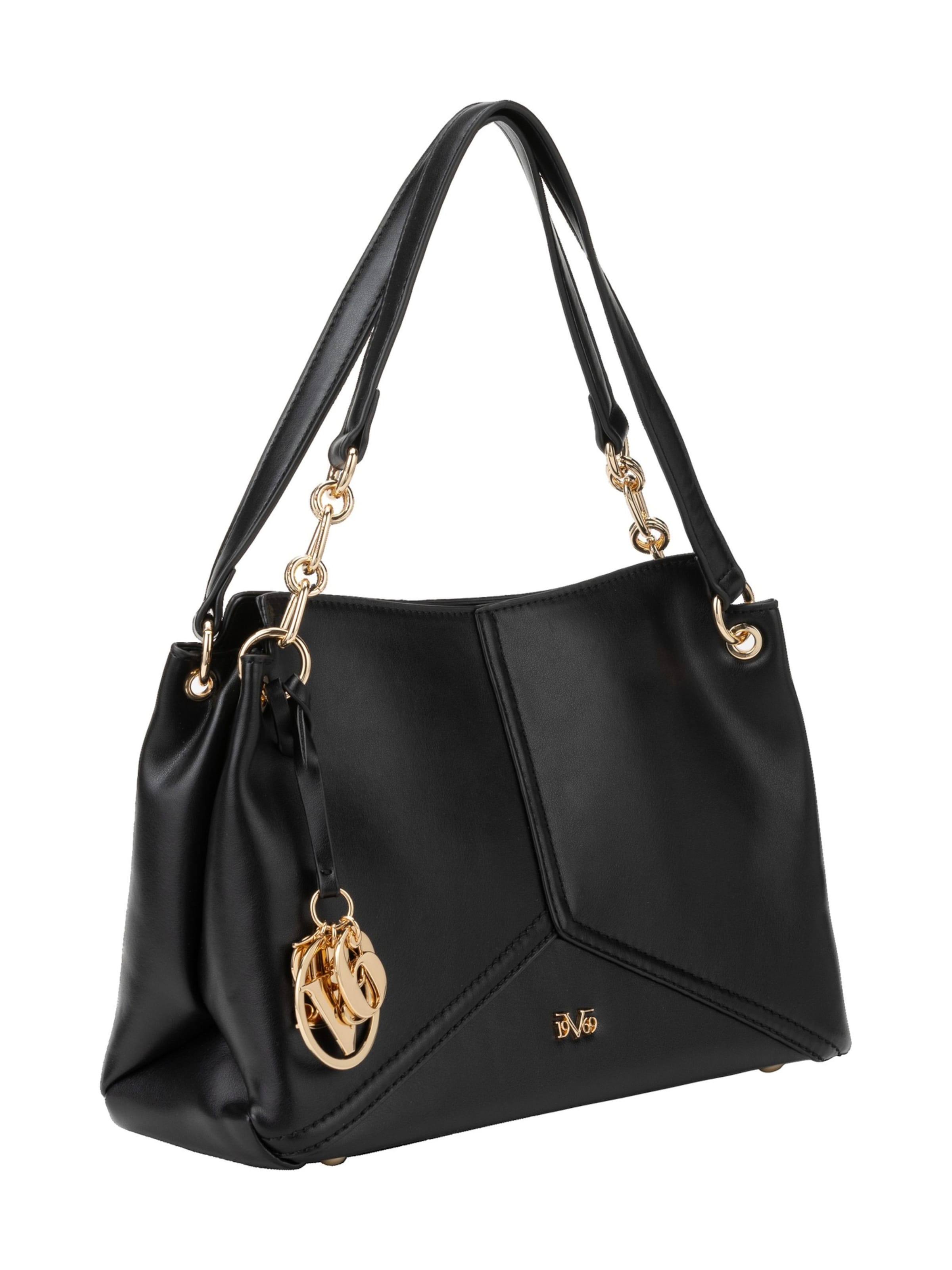 19V69 ITALIA Τσάντα χειρός 'Aldina' σε μαύρο