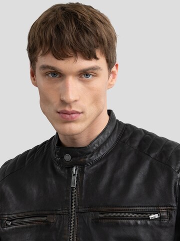 BIG STAR Jacke 'Hideo' in Schwarz