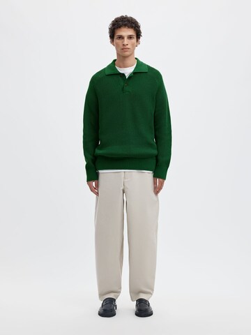 SELECTED Regular fit Trui in Groen