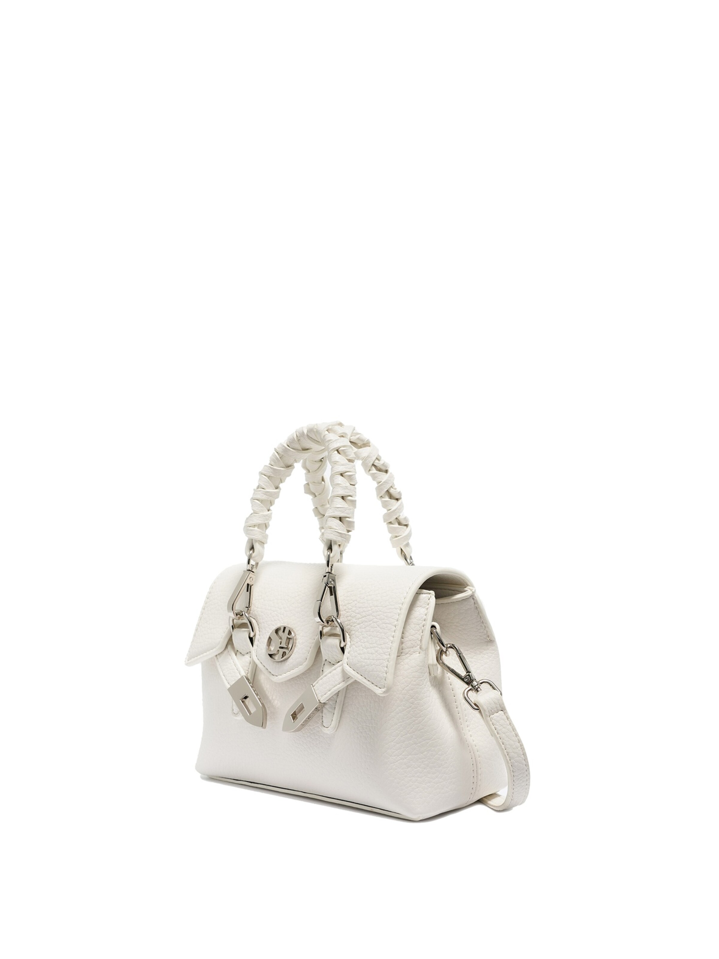 Sacs à main Secret Pon Pon en blanc