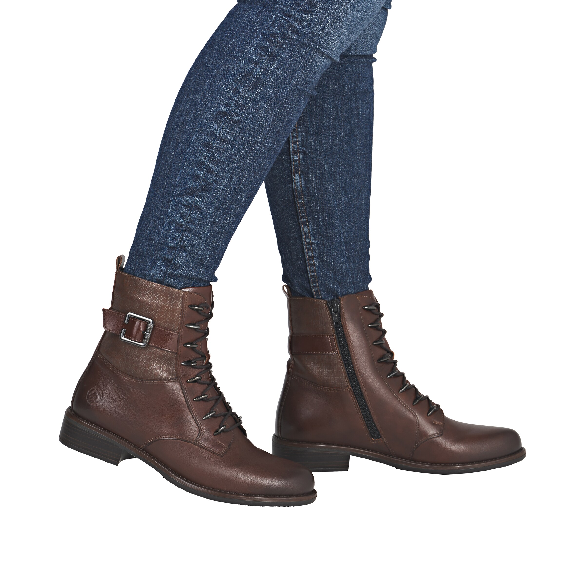 REMONTE Boots 'D0F72' in Braun