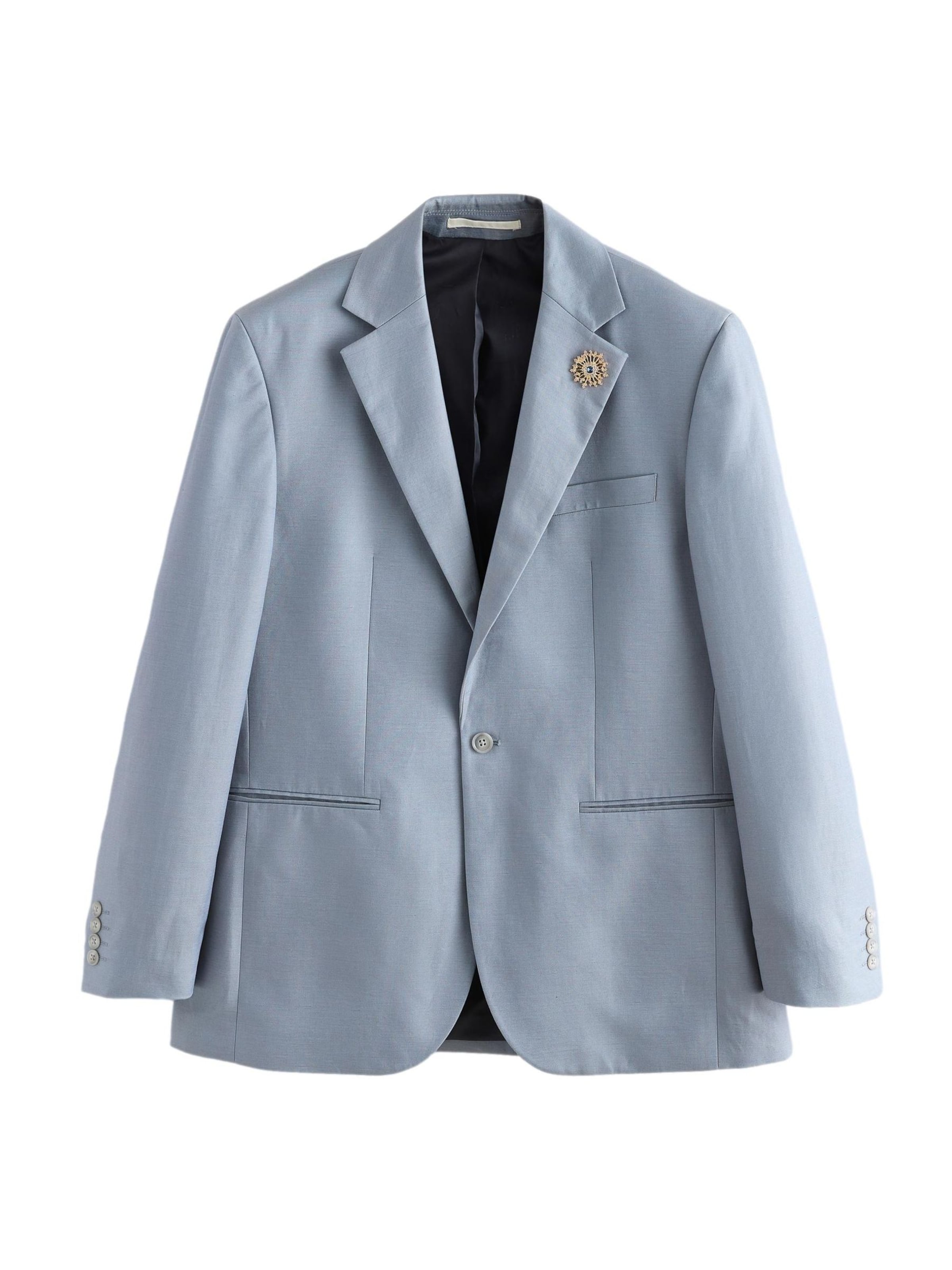 Next Regular Fit Sakko in Blau: Vorderseite