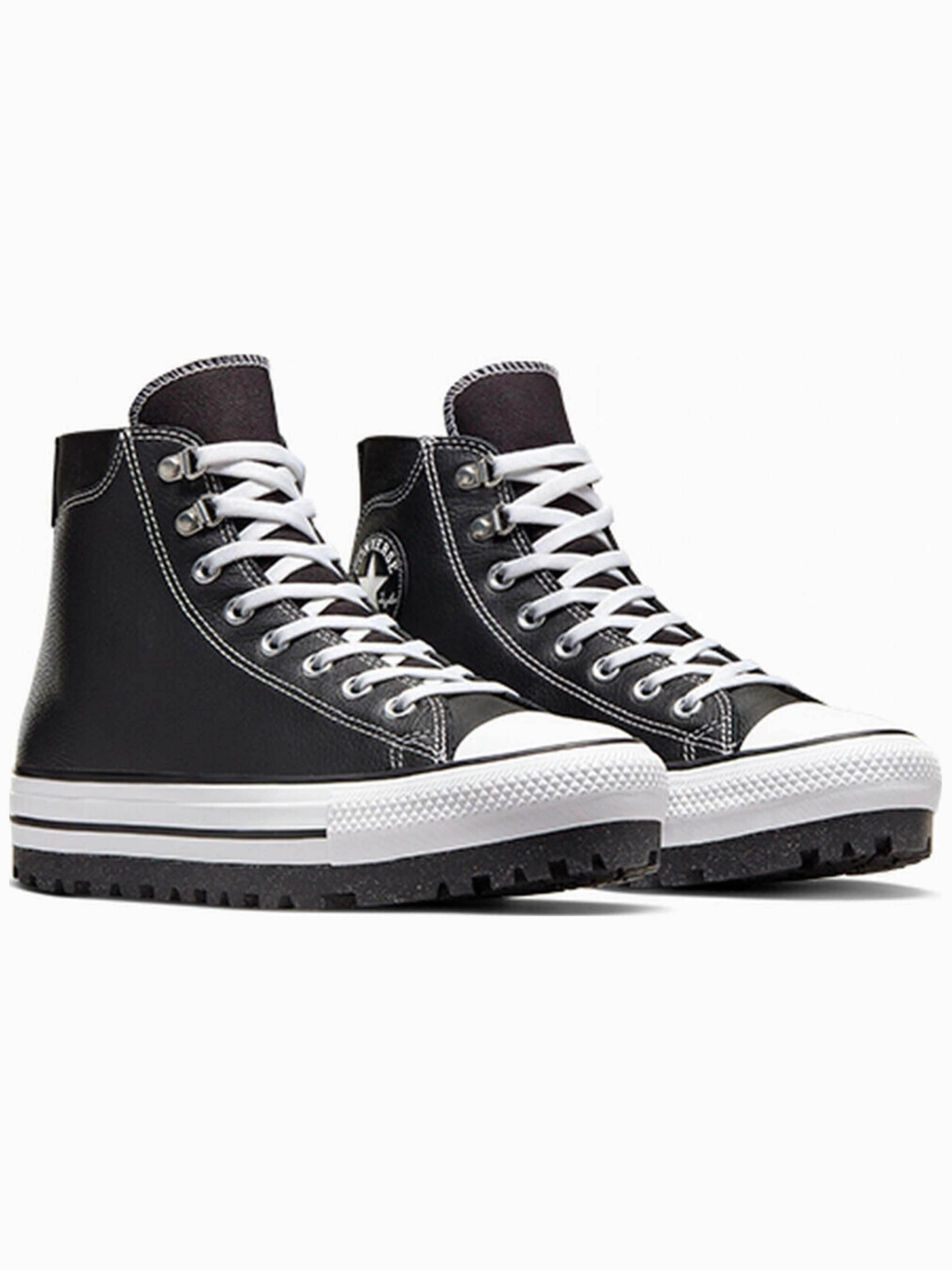 CONVERSE Sneakers hoog 'Chuck Taylor All Star City Trek Waterproof' in Zwart