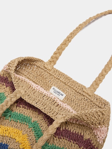 Borsa da spiaggia di Pull&Bear in colori misti