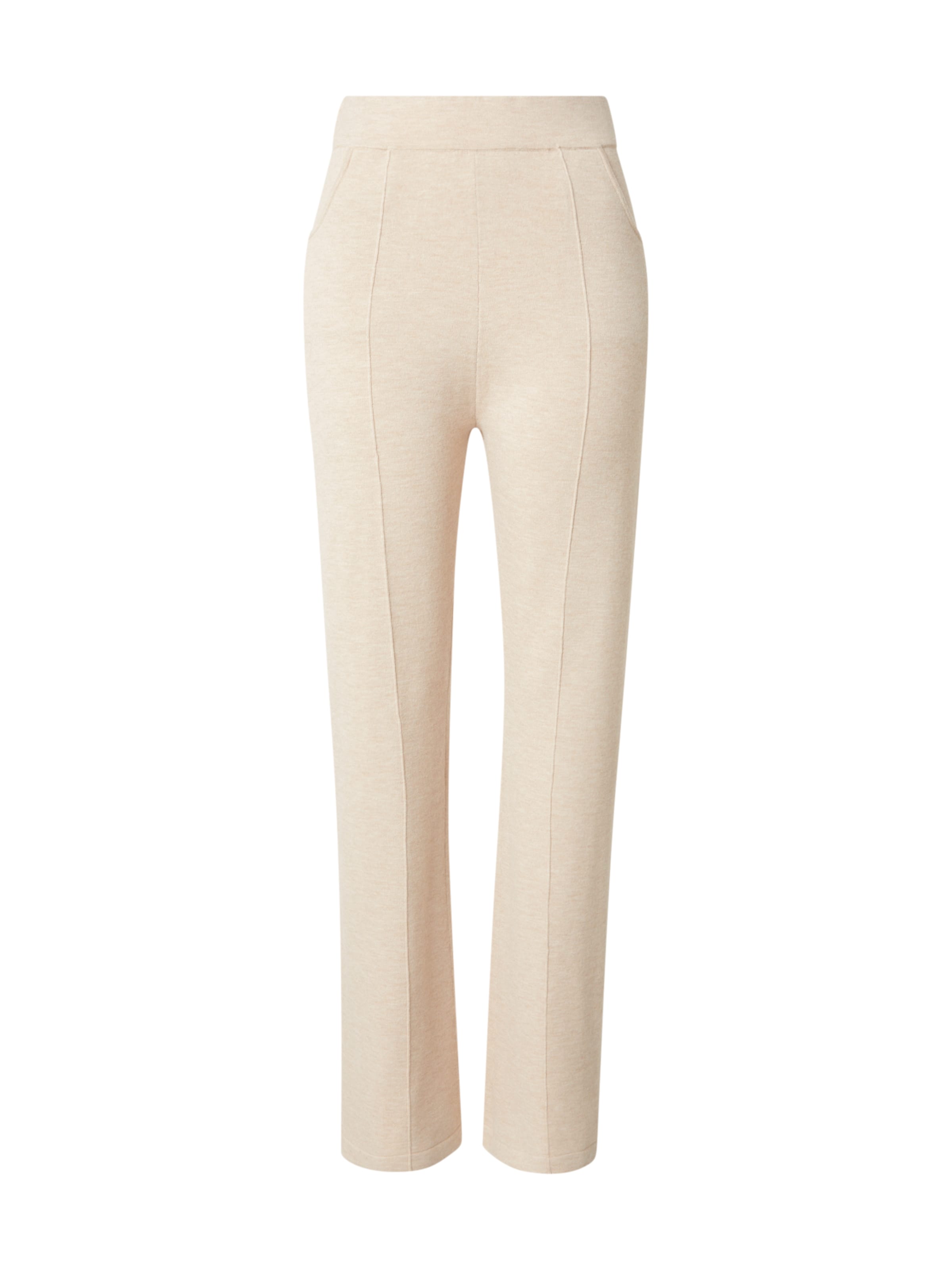 BOGNER Wide leg Byxa &#x27;DASHA&#x27; i beige: framsida