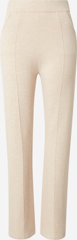 smėlio BOGNER Plačios klešnės Kelnės 'DASHA': priekis