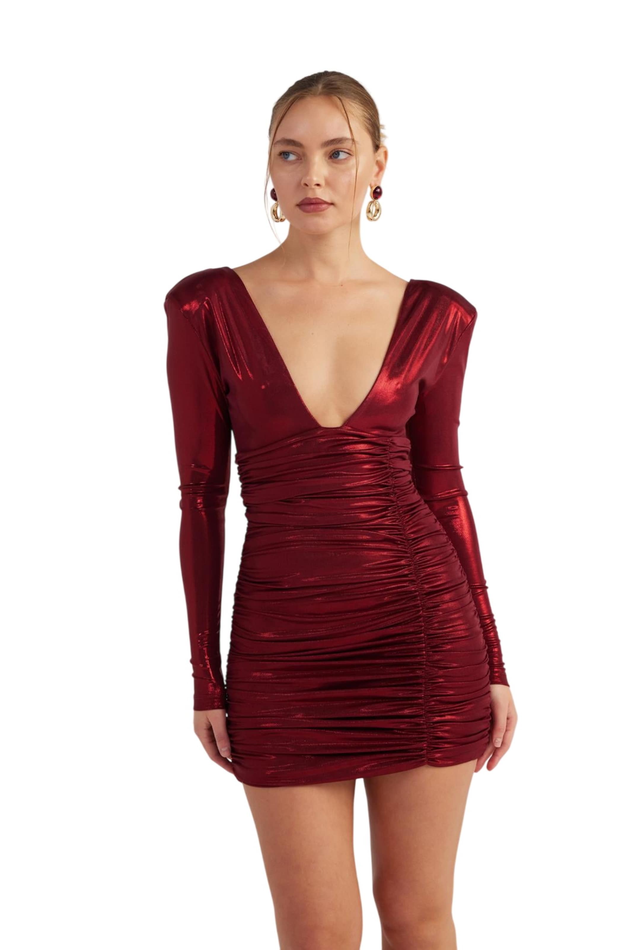 HOLLY LOLLY Kleid in Rot: Vorderseite