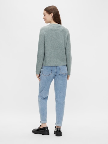PIECES Sweater 'Ellen' in Grey