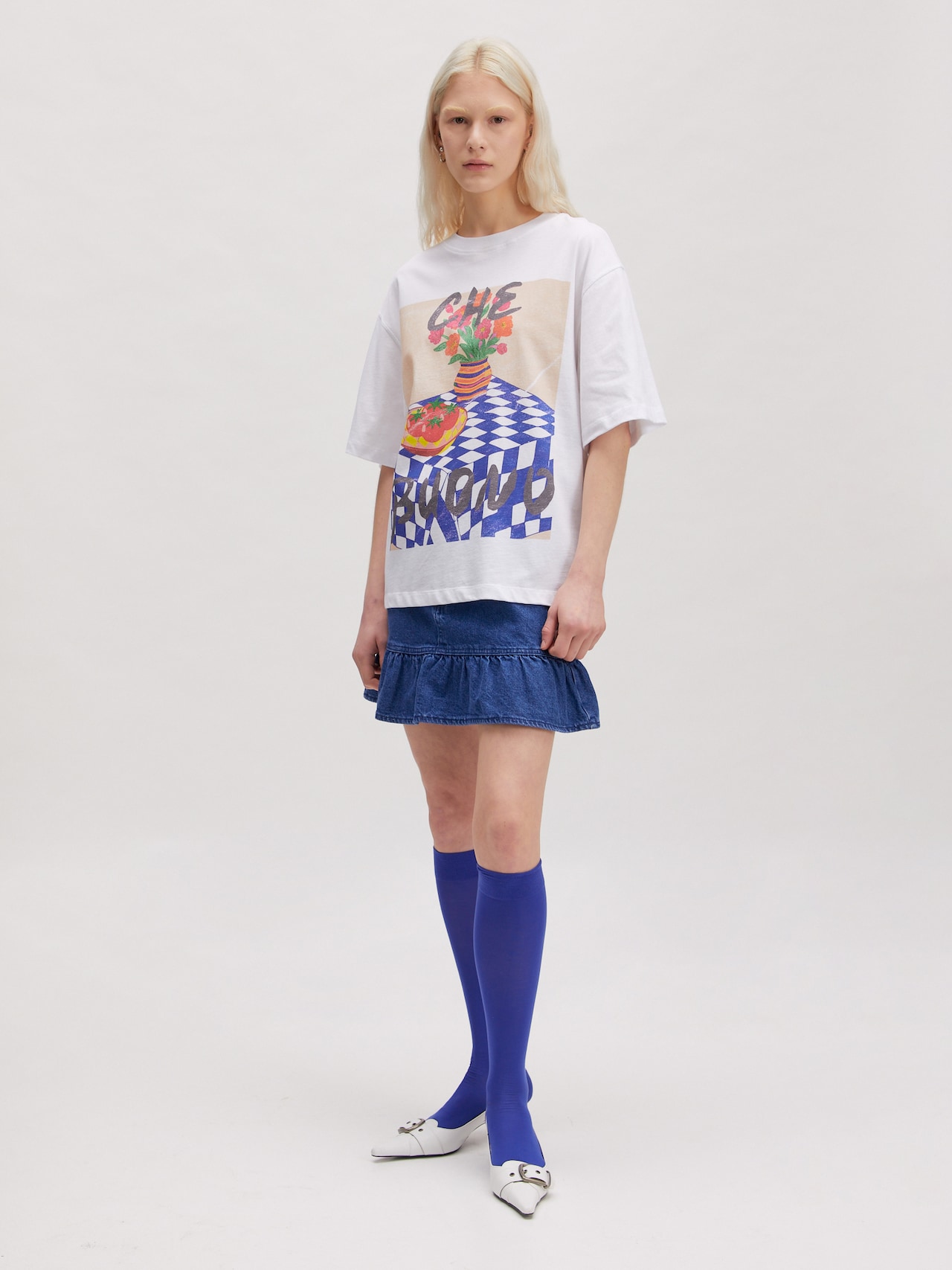 EDITED Shirt 'Xia' Ecru