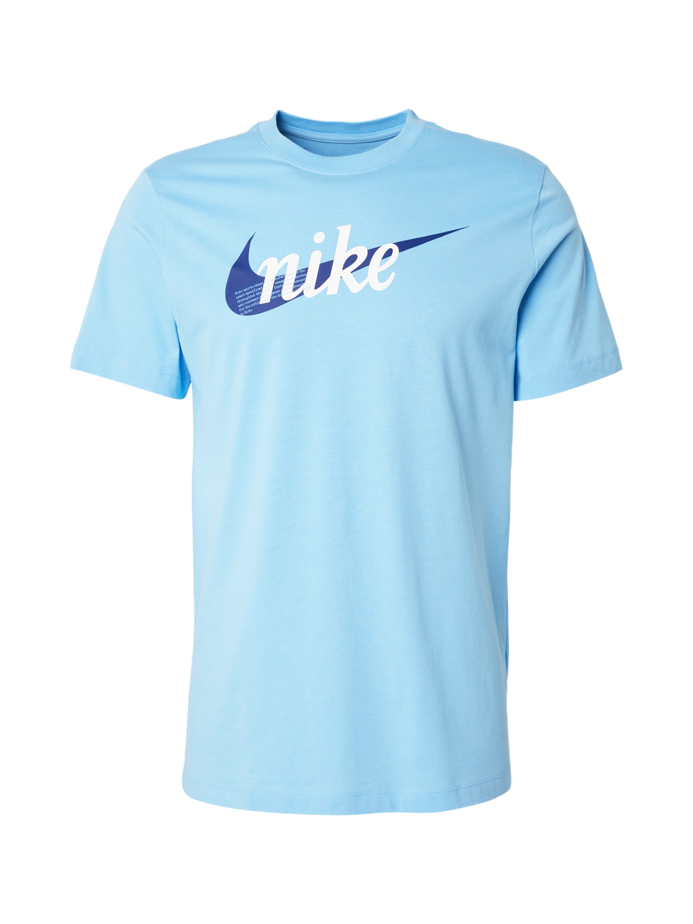 Nike Sportswear Koszulka w rozmiarze XS w kolorze granatowy / błękitny / białym, Podgląd produktu
