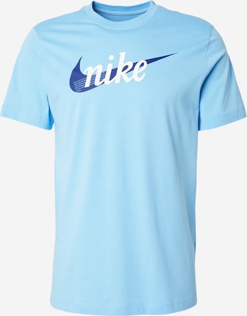 Nike Sportswear Shirt in Blue: front