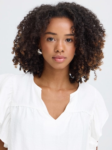 Camicia da donna 'IHHETTA' di ICHI in bianco