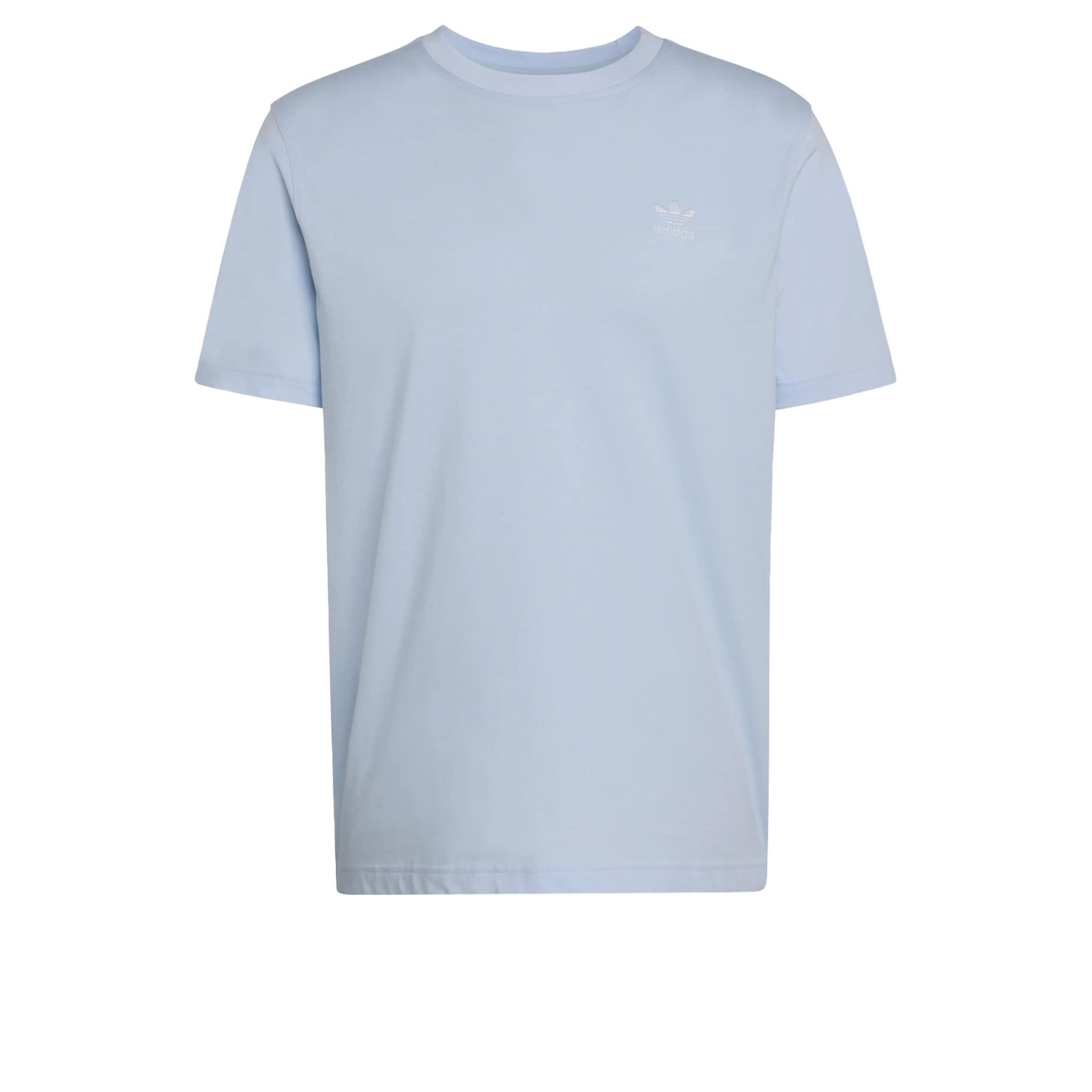 ADIDAS ORIGINALS Shirt 'Trefoil Essentials' in Blue: front