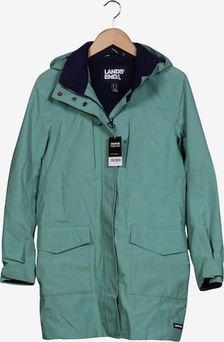 Lands‘ End Mantel M in Grün: Vorderseite