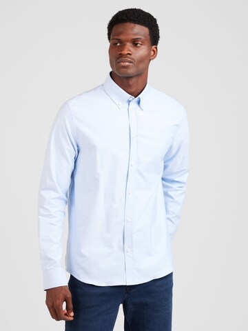 Les Deux - Ajuste regular Camisa de negocios 'Konrad' en azul: frente