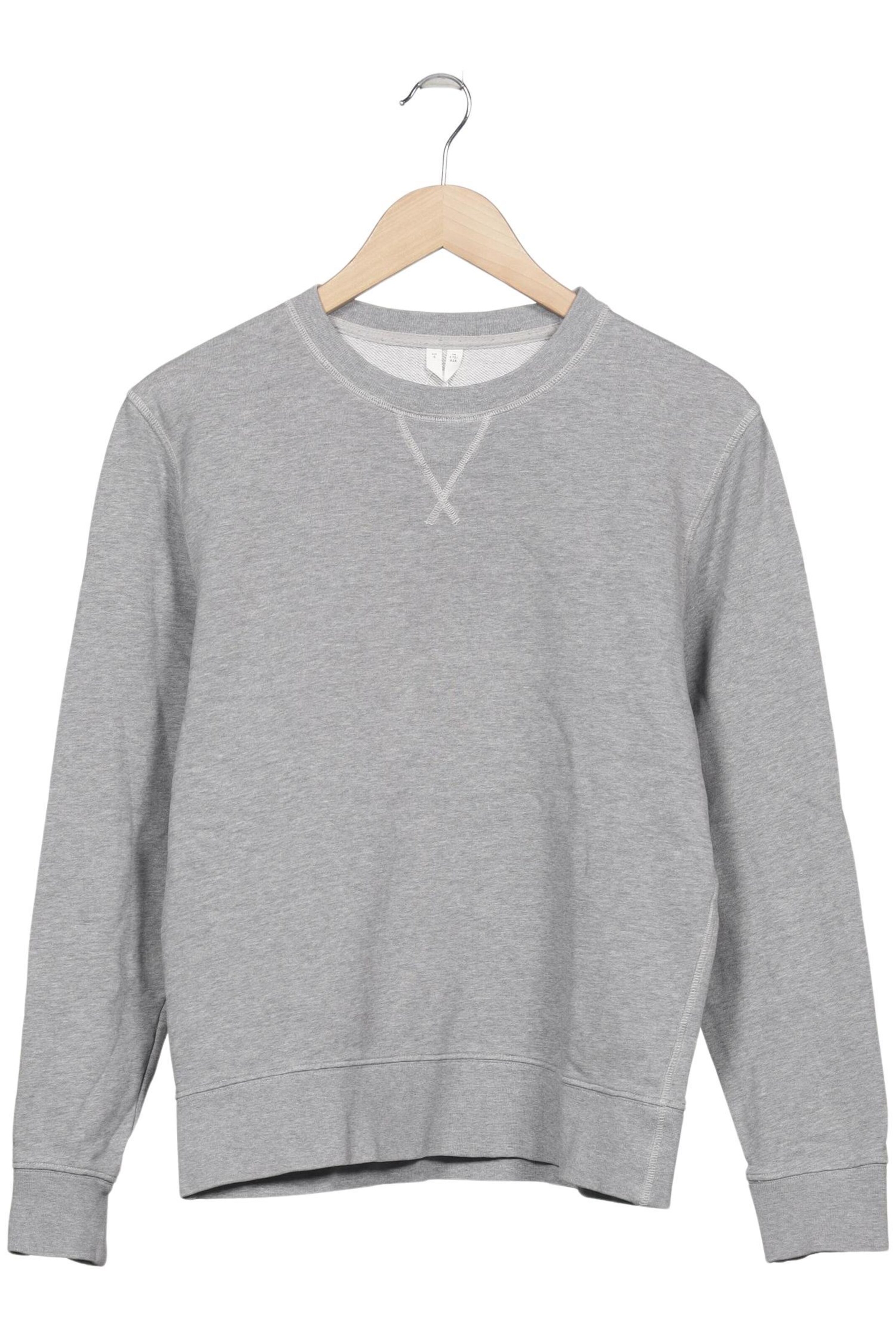 Arket Sweatshirt & Zip-Up Hoodie in S in Grey: front