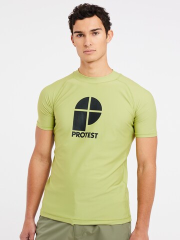 PROTEST Functioneel shirt 'PRTCATER' in Groen