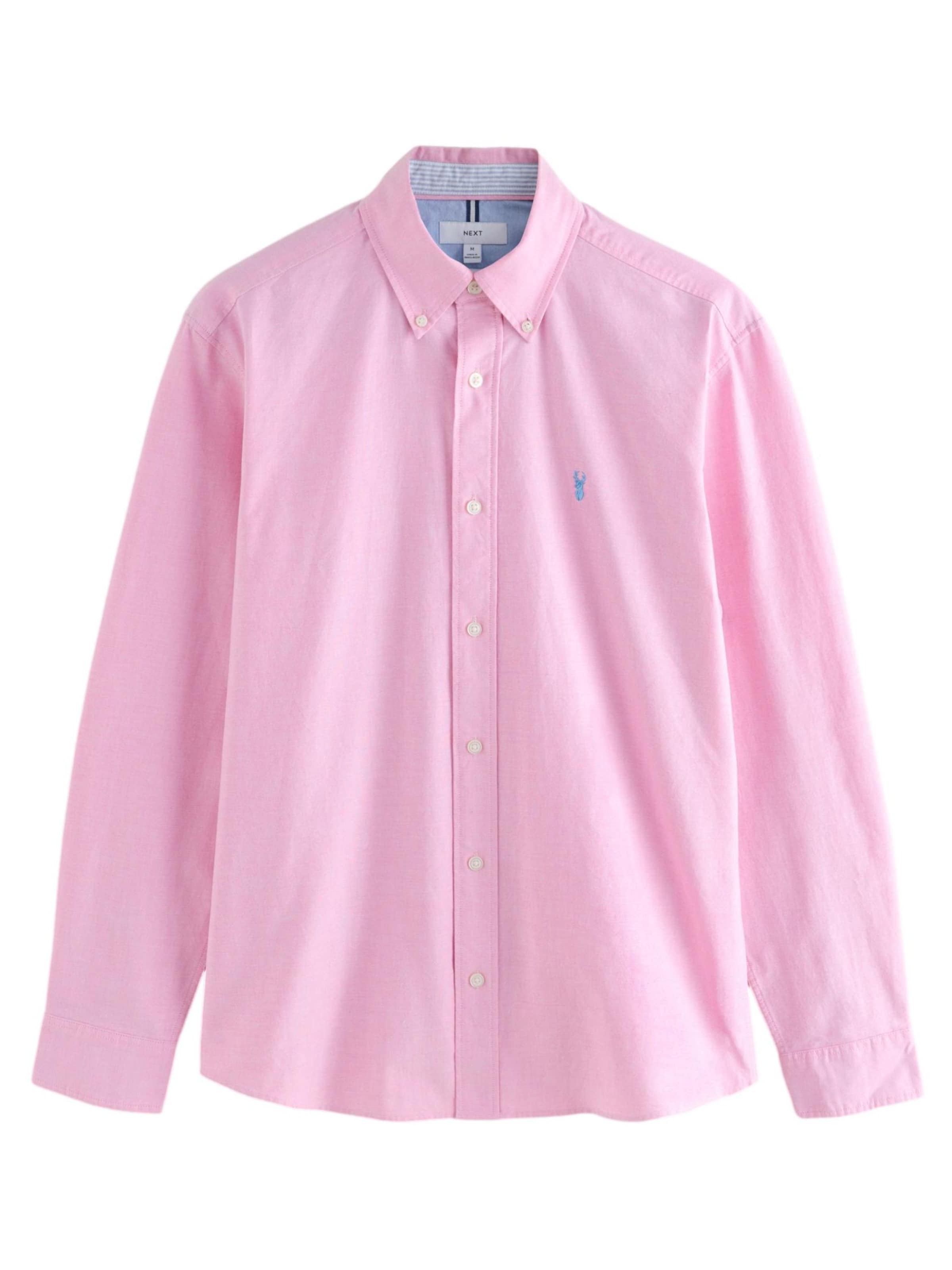 Slim fit Cămașă de la Next pe roz: față