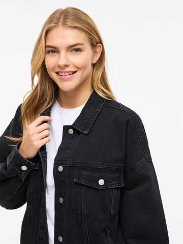 VILA Jacke in Schwarz