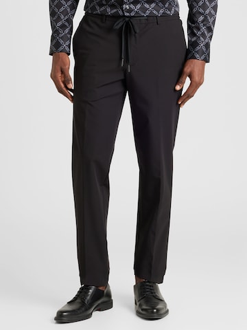 Michael Kors - regular Pantalón de pinzas en negro: frente