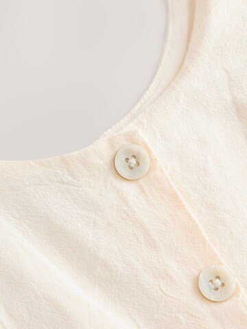 Tuta jumpsuit di Next in bianco