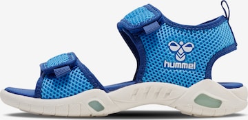 Hummel Sandals & Slippers 'Flash' in Blue: front