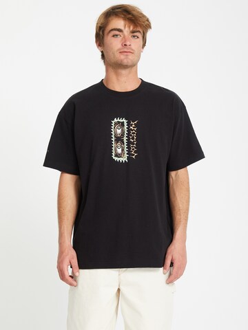 Volcom Shirt in Black: front