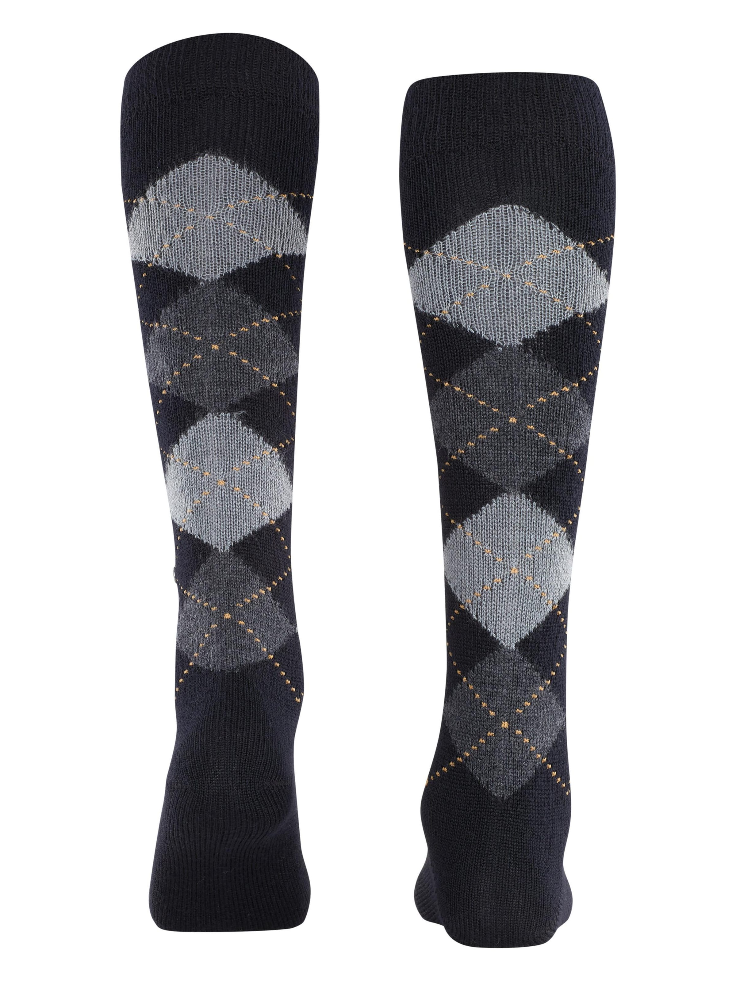 BURLINGTON Overknee Strümpfe 'Whitby'‌‌‌‌‌‌‌‌ in Schwarz