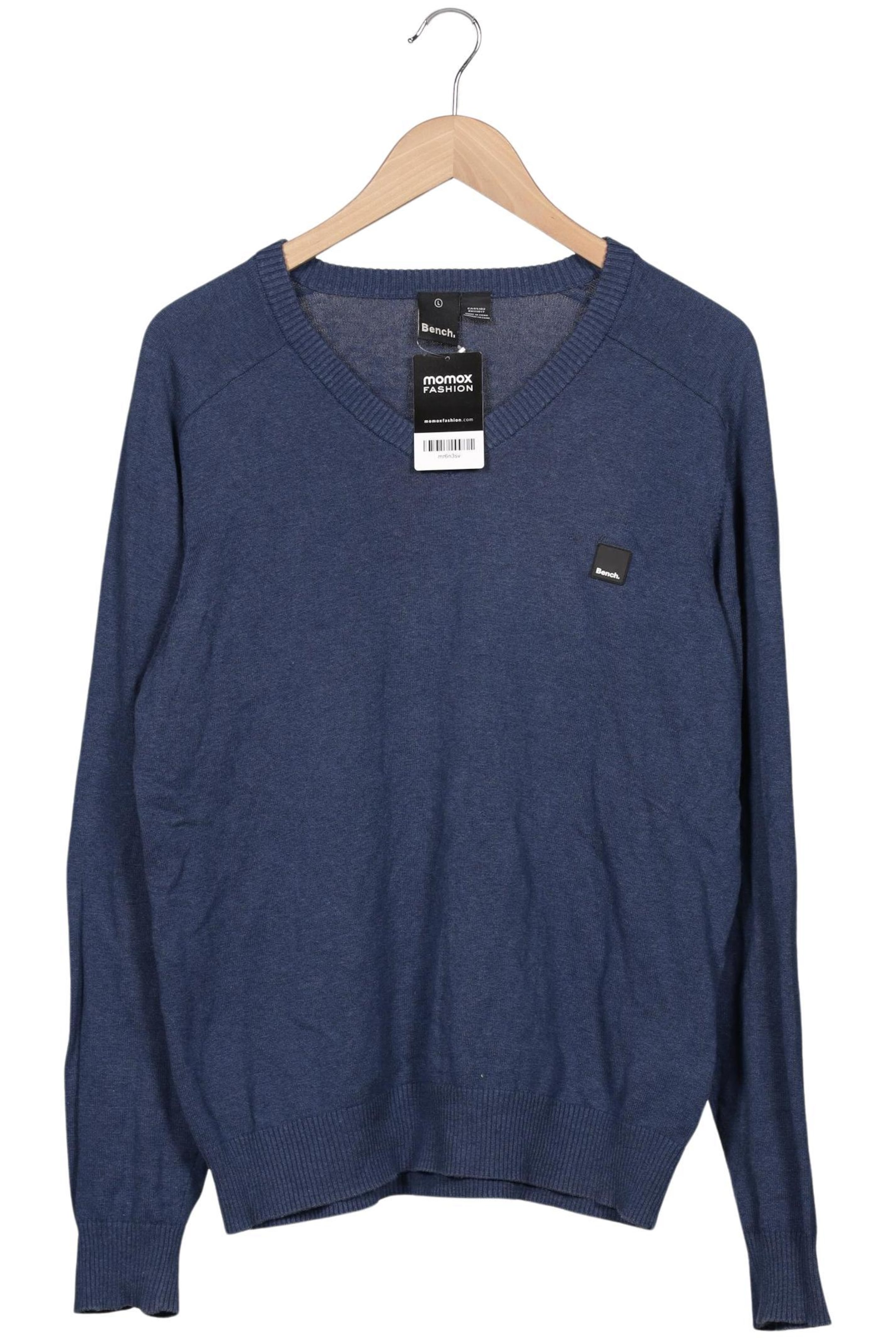 BENCH Pullover L in Blau: Vorderseite