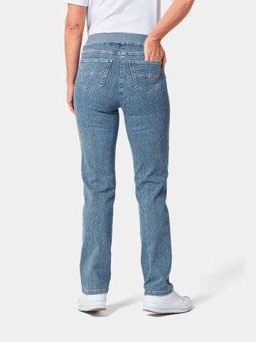 Goldner Regular Jeans Louisa in Blau