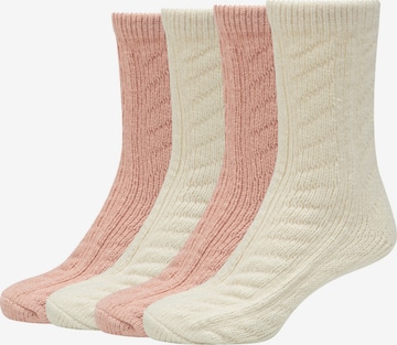 s.Oliver Socks in Beige: front
