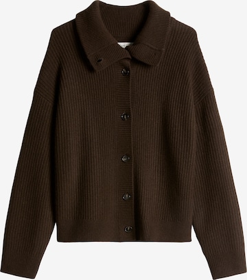 Marc O'Polo Knit Cardigan in Brown: front