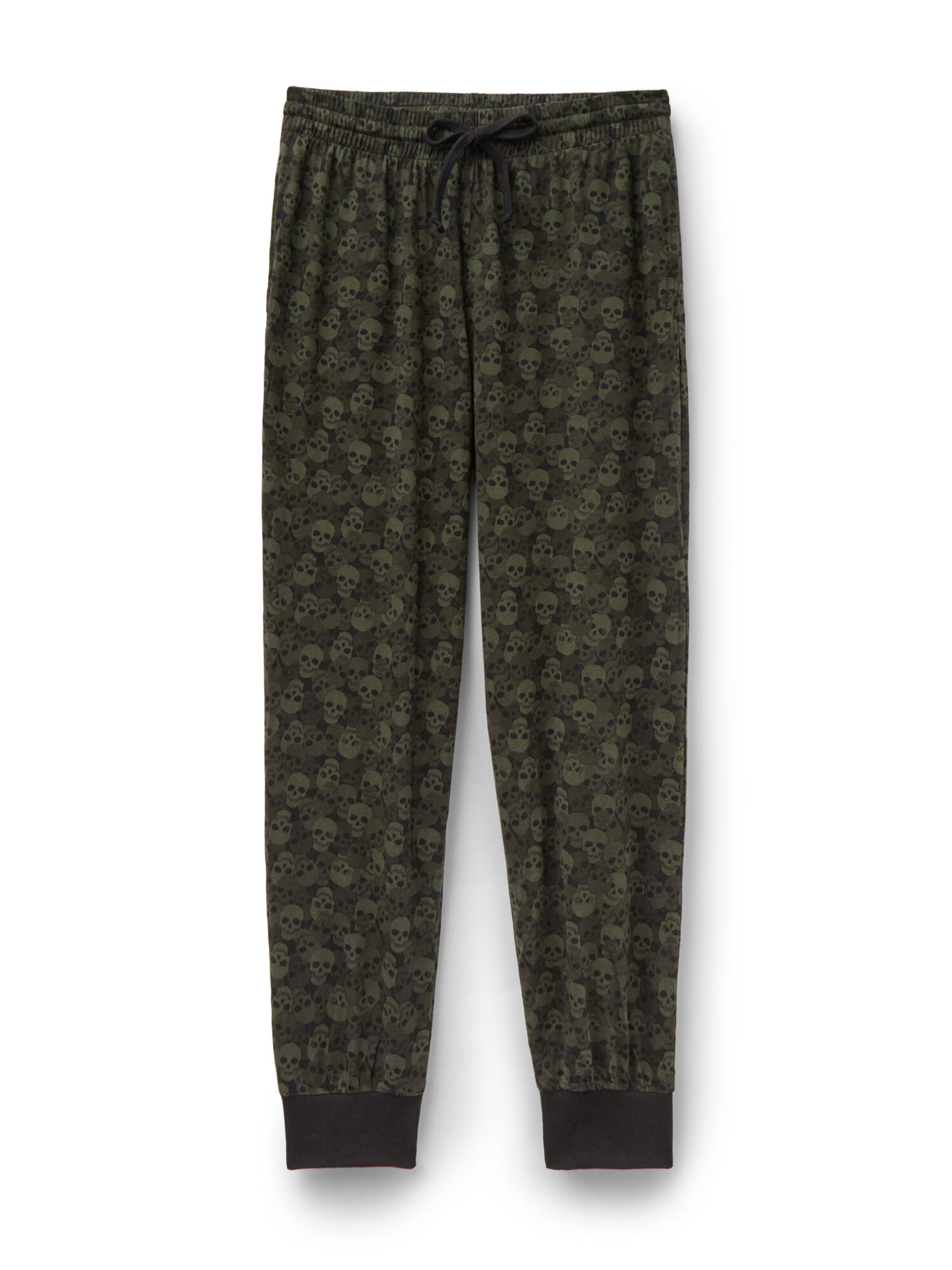 Tezenis Pajama Pants in Green: front
