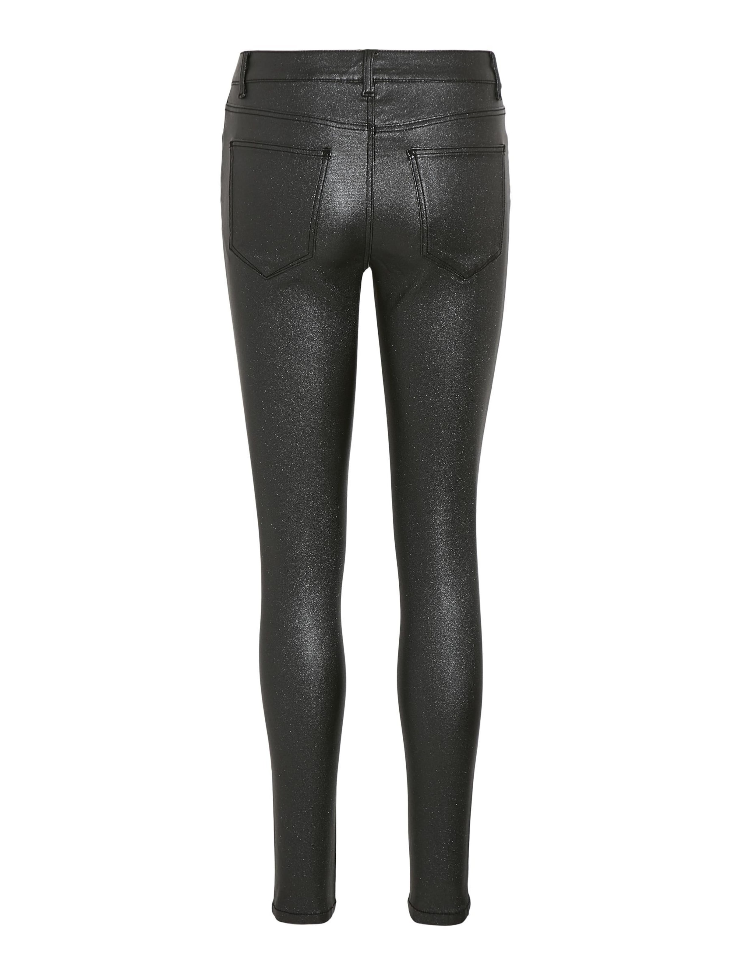 VILA Skinny Farkut 'SARAH' värissä musta